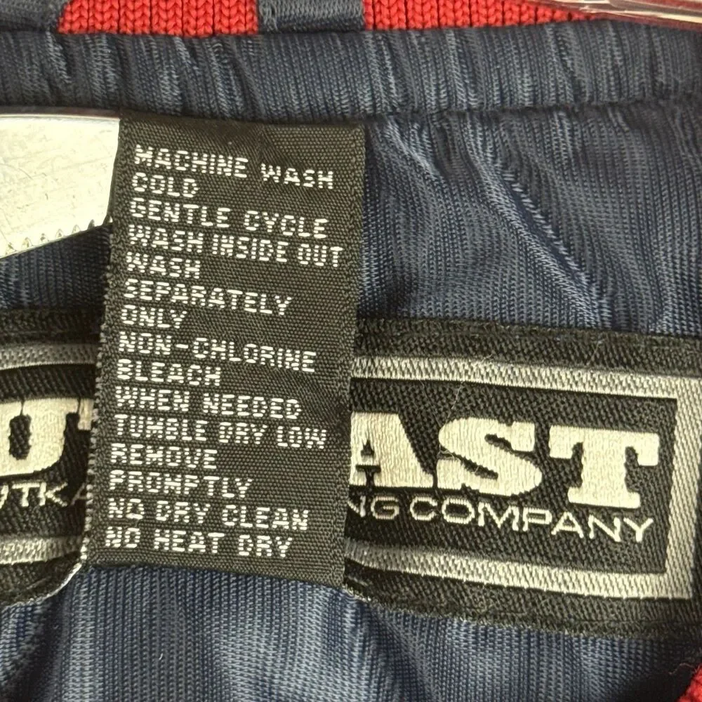 OutKast Clothing Co Satin Bomber Jacket XL Navy ALL PRO 3000 Hip Hop Vintage